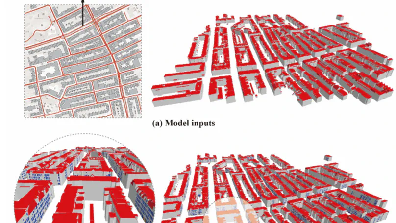 Street view imagery-based method for reconstructing 3D building façade openings
