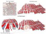 Street view imagery-based method for reconstructing 3D building façade openings
